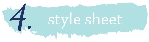 Style sheet